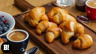 Extremely Easy Vegan Croissants [upl. by Nanice]