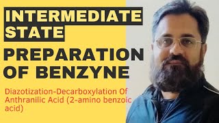 Preparation Of Benzyne DiazotizationDecarboxylation Of Anthranilic Acid 2amino benzoic acid [upl. by O'Brien]