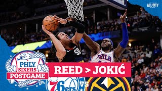 Joel Embiid sits in Denver again Sixers lose to Nuggets  PHLY Sixers [upl. by Audrit]