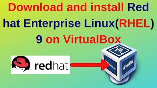 How to download and install Red hat Enterprise LinuxRHEL 9 on VirtualBox [upl. by Mayhew732]