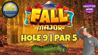 Master QR Hole 9  Par 5 EAGLE  Fall Major 2024 Tournament Golf Clash Guide [upl. by Lindell]