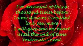 My Valentine Lyrics  Martina Mcbride [upl. by Lordan]