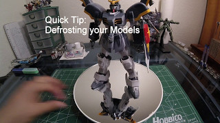 QUICK TIP Defrosting your Gunpla [upl. by Spitzer]