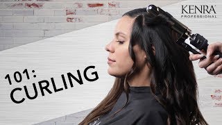 101 Curling Hair  Kenra Professional [upl. by Eachern]