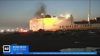 At least 4 fires reported on Grimaldi Group ships in recent years [upl. by Savanna829]