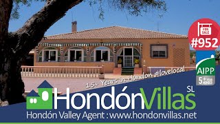 SOLD  Large Country Villa in Hondon de los Frailes Spain [upl. by Alleunamme]