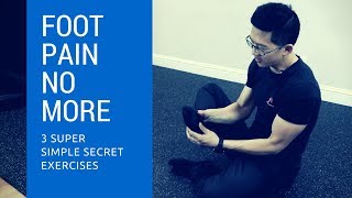 3 secret exercises for plantar fasciitis foot pain  these totally cured my foot pain [upl. by Cirilo]