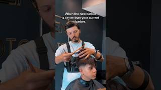 I don’t think he’s a fan of the new barber barber barbershop [upl. by Myrtle]