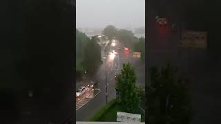 unwetter in Aachen am 252024 [upl. by Abbey]