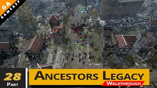 Ancestors Legacy Walkthrough  Part 28  Teutonic Order  Battle Of Christburg [upl. by Liemaj]