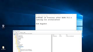 windows 10 freezes nvme pci e samsung 960 Evo STOP RUSSIAN WAR CRIMINALS [upl. by Gearhart621]