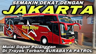 Mulai Dapat Pelanggan Di Trayek Baru 😱 Semakin Dekat Dengan Jakarta ❗️ trip Sugeng Rahayu W 7062 UO [upl. by Eylsel649]