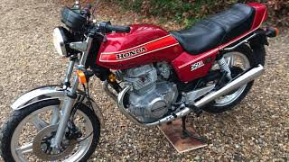 1980 Honda CB250N Super Dream [upl. by Yokum297]