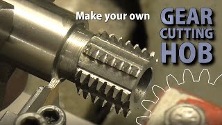 How do I make my own gear hobs Gear cutting [upl. by Nanfa]