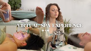 ASMR NO TALKING HOLISTIC FACIAL EXPERIENCE [upl. by Dorfman]