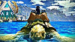 Taming a Archelon in Ark Survival Ascended Astraeos map EP6 [upl. by Jenne]