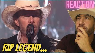 RIP Legend  Toby Keith quotDon’t Let the Old Man Inquot  2023 Peoples Choice Country Awards  Reaction [upl. by Wadsworth635]