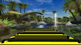 Jurassic Park River Adventure HD POV [upl. by Ennywg]