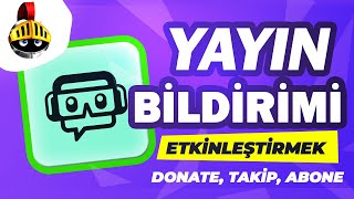 Streamlabs Üzerinden OBS Yayın Bildirimleri Nasıl Kurulur streamlabs [upl. by Balough]