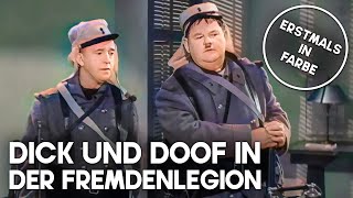 Dick und Doof in der Fremdenlegion  KOLORIERT  Komödie  Spielfilm auf Deutsch [upl. by Om]