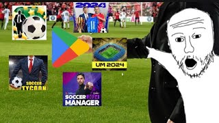 probando los mejores 5 juegos de managerentrenador en la play store [upl. by Vivi]