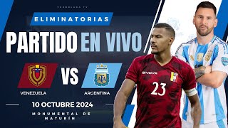 🔴 Venezuela vs Argentina EN VIVO  Eliminatorias [upl. by Llenart879]