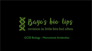 GCSE monoclonal antibodies [upl. by Rodavlas]