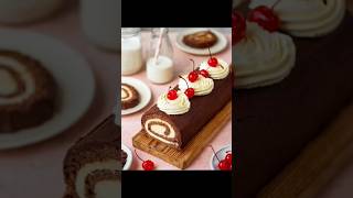 Easy and tasty Chocolaty Swiss roll Gen Z [upl. by Ainolopa]