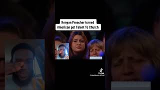 Man of God from Kenya in America got talent usa thewordofgodwithcelinajoseph america agt [upl. by Ahsyen]