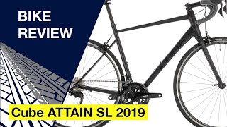 Cube ATTAIN SL 2019 Bike review [upl. by Tserrof964]