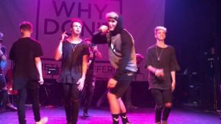 Logan Paul  Help Me Help You Live Performance Ft Why Dont We [upl. by Eseneg]