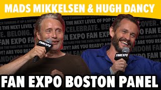 Hannibal Panel Highlights with Mads Mikkelsen and Hugh Dancy  FAN EXPO Boston 2024 [upl. by Ileray]