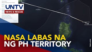 Phil Navy kinumpirmang nasa labas na ng PH ang 2 Chinese vessel sa Benham Rise [upl. by Oecam]