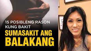 15 Posibleng Dahilan ng Pagsakit ng Balakang o Pelvis  Dr Farrah Healthy Tips [upl. by Elletsyrc]