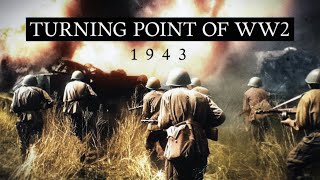 1943 Turning Point of WW2 in Europe Documentary [upl. by Durman]