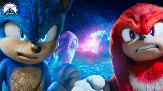 Sonic The Hedgehog 2  Sonic Meets Knuckles Full Scene  Paramount Movies [upl. by Hgeilyak]