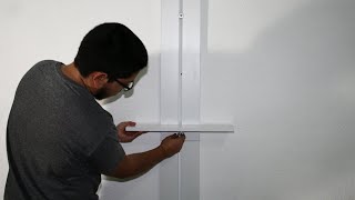 Cómo hacer tu propio caballete de pared fácil práctico y barato  DIY [upl. by Adelind]