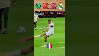 Vini Jr vs Mbappe vs Cavani vs Margo Robbie vs Fabian Ruiz football viralvideo [upl. by Ordisi]