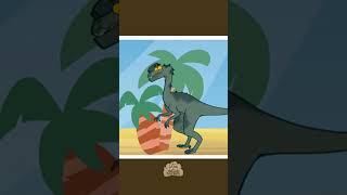 Learn about Dilophosaurus Dinosaurs shorts shortsfeed dinosaurcartoon [upl. by Wilmar13]