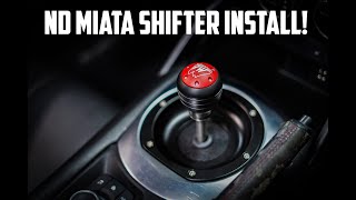 Cravenspeed ND Miata Short Shifter Installation [upl. by Hannavas]