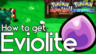 How to Get Eviolite – Pokemon Omega Ruby and Alpha Sapphire – Pokemon ORAS How To [upl. by Sherye]