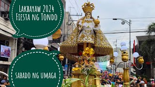 Lakbayaw 2024 Saturday Fiesta ng Tondo 2024 [upl. by Publius40]