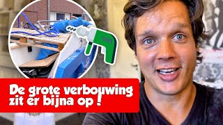 DE GROTE VERBOUWING IS BIJNA KLAAR  De Nagelkerkjes 299 [upl. by Kitchen]