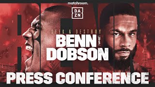 CONOR BENN VS PETER DOBSON PRESS CONFERENCE LIVESTREAM [upl. by Nyraa]