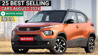 अगस्त 2024 मैं 25 Best Selling Cars  25 Most Selling Cars in August 2024 India  Best Selling Cars [upl. by Jocelyn130]