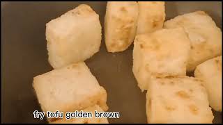 How to cook tofu with hairy melon chinesefood chinesestyle [upl. by Yoshio524]