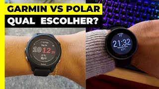 GARMIN vs POLAR Qual Devo Escolher [upl. by Tami]