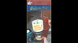 How to Widen an Existing Hole with a Hole Saw Safely Door Handle Installation Hack [upl. by Eedolem317]