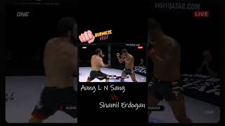 Aung La N Sang vs Shamil Erdogan [upl. by Inahpit]