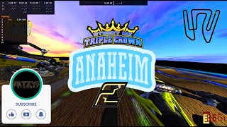 2024 ANAHEIM 2 MX BIKES TRACK BUILD PREVEIW STEEZY MX [upl. by Ytsrik]